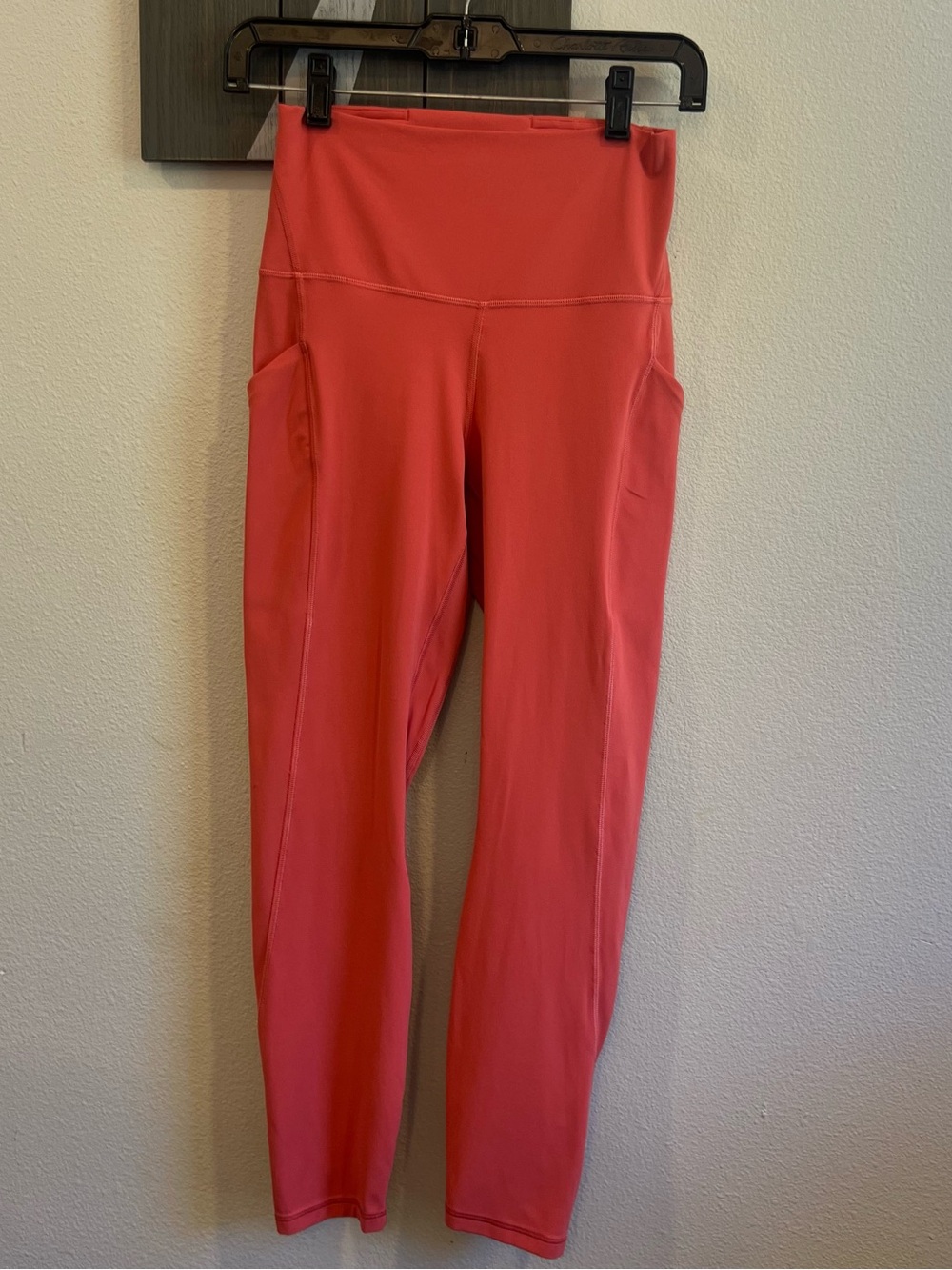 lululemon athletica High-Rise Coral Leggings with Side Pockets